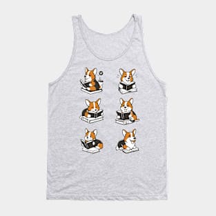 Cori reading books Tank Top